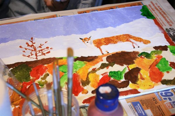 Ein Roter Fuchs von einer 9 Jahre alten Schülerin